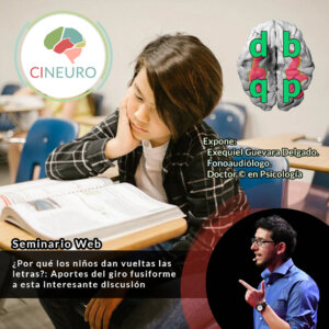 Seminario web: ¿Por qué los niños dan vueltas las letras? - Aportes del giro fusiforme a esta interesante discusión